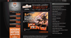 Desktop Screenshot of facetofacegames.com